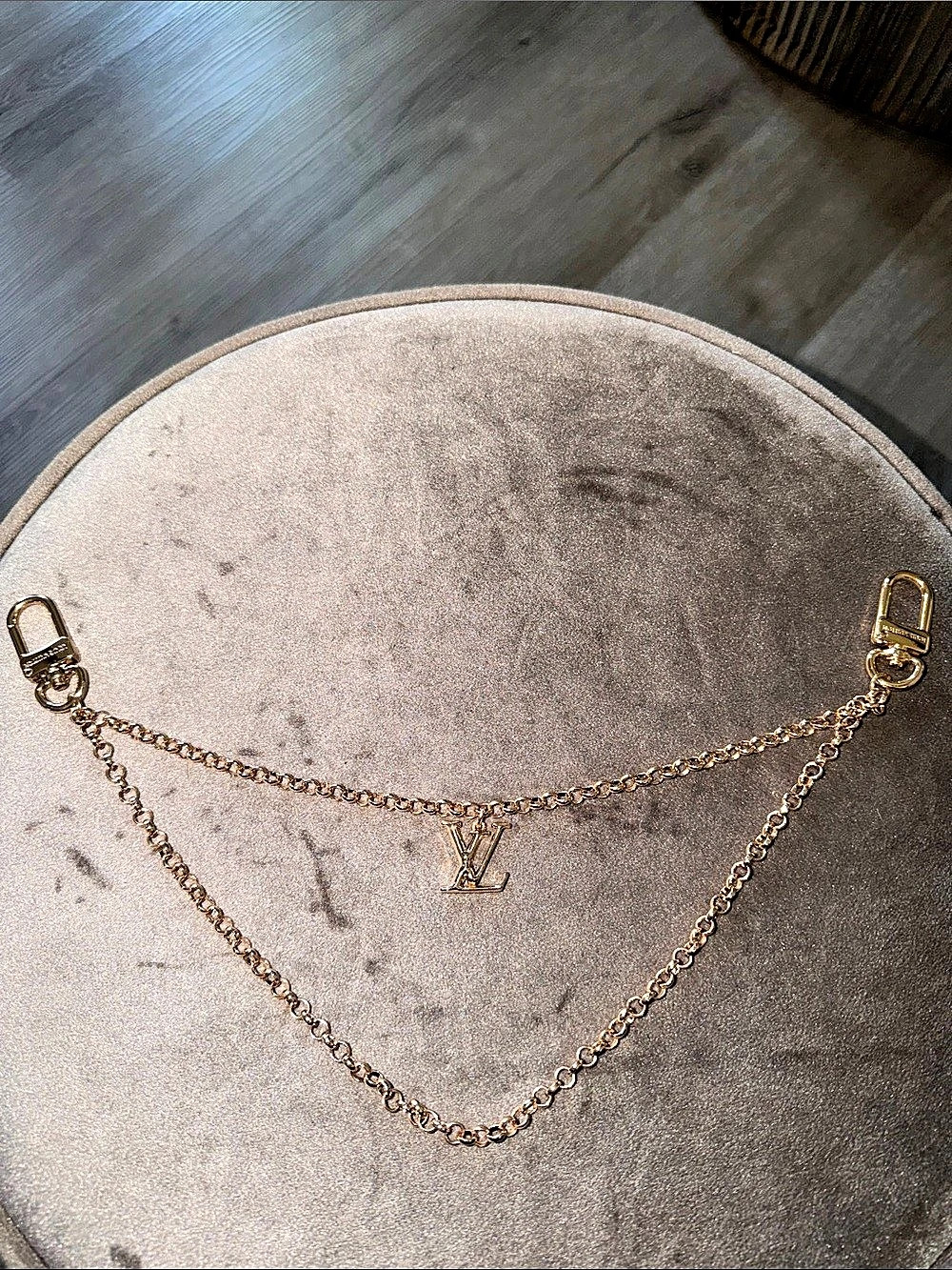 Louis Vuitton Gold Purse Bag Chain